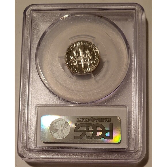 1977 S Roosevelt Dime Proof PR70 DCAM PCGS - Picture 2 of 2